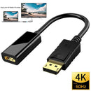 Display Port to HDMI Female Male Adapter Converter Cable DisplayPort DP to HDMI