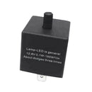 Replacement Adjustable Car LED Flasher 3Pin Black Relay For
