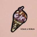 12pcs Lipstick Tower Embroidered Sew/Iron on Patchs Appliques For Bags DIY