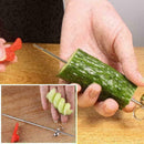 1*Vegetables Potato Carrot Spiral Screw Slicer Cutter Tool Kitchen I8I7 I0D H8M6