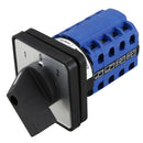 LW28-20M08/4 3 Position Rotary Cam Changeover Switch Ui 550V Ith 20A, Blue+ R7E6