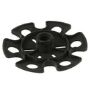 4pcs Replacement Rubber Snowflake Snow Basket for Walking Stick Hiking Poles