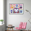 5D DIY Special Shaped Diamond Painting Owl Cross Stitch Mosaic Craft Kit