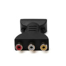 Flexible Portable HDMI to 3 RCA Video Audio AV Adapter Component ConverterJ Hn