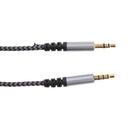 2Pack 3.5mm Male to Male Aux Audio Extension Cable with Remote Control Mic