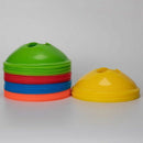 50-Pack Soccer Disc Cones,More Thicker Flexible Multi Color Cone for Agilit
