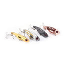 4pcs/set metal fishing lures hard bait fishhook bionic lead bait spinner b3cK