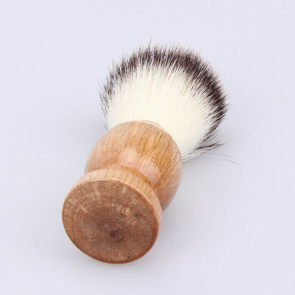 Men Shaving Bear Brush Best Badger Hair Shave Wood Handle Razor Barber Tool