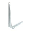4pcs Wall Furniture Shelf Brackets Braces Iron White 15x20cm