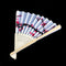Japanese Bamboo Plum Blossom Folding Hand Held Fan Pocket Fan Wedding Decor