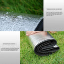 Outdoor Camping Sleeping Mattress Mat Waterproof Aluminum Foil Pad 2x2m