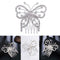 Elegant Rhinestone Hairpin Crystal Hair Comb Women Wedding Valentine Gift