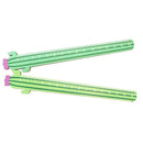 2 Pcs Cactus Love Wooden Straight Ruler Measure Study Drawing Student Stati