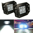 18W 6000k LED Spot Work Light Bar Offroad Fog Driving Lamp Truck Light BaJ&M
