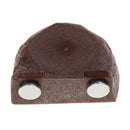 Reptile Feeder Food Holder Cup Gecko Natural Rock Look Ledge -Magnetic Brown