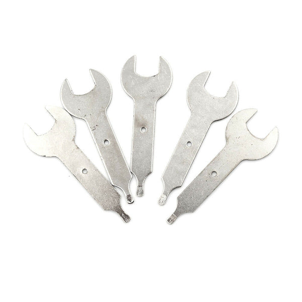5pcs Metal Collet Wrench Key 9mm Nut Spanner For Rotary Tool Supplies JR