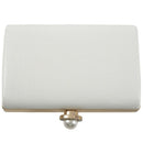 Fashion Women Leather Evening Bag Dinner Party Lady Wedding Flower Clutch P P6U8