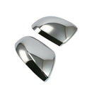 2Pcs Car Rearview Mirror Cover Abs Chrome Side Mirror Cover for Mercedes-Be