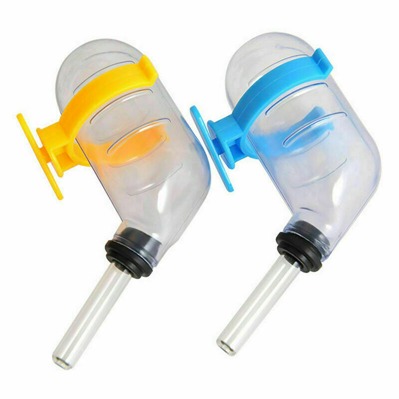 Hamsters Water Bottle Holder Dispenser Base Hut Small Nice Hideout Animal C D9H7