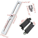 Fuel Pump Lid Tank Cover`Remove Spanner Adjustable Wrench Universal Repair TooME