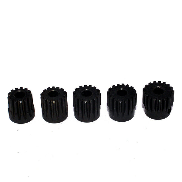 5pcs Gears Motor Gears Without Brush Steel [13T 14T 15T 16T 17T] 48DP RC Car