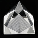 1.57inch Clear Crystal Pyramid (No Stand) Kids Boys' Girls' Bedroom Decor
