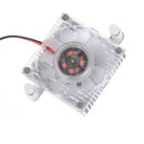 40mm Aluminum 2pin GPU VGAVideo Card Heatsink Cooler Cooling Fan HoleSize55mm %a