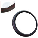 Auto Car Steering Wheel Cover Black&Red Stitching PU Leather Car Universal 38cm