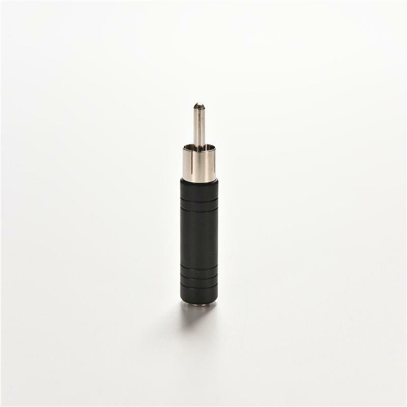 3.5mm Mono Female Jack to Phono RCA Plug Male Socket Adapt Convert TV Audio Pop
