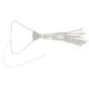 Crystal Tassels Rhinestone Necktie Necklace Wedding Bridal Jewelry Prom