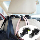 2Pcs Car Seat Truck Coat Hook Purse bag hanging Hanger Auto Bag Organizer Holder