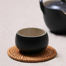 6pcs/lot Creative drink Coasters set for kungfu tea accessories round table S6A9
