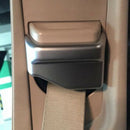 3X(Matte Chrome Seat Belt Cover Trim For Mercedes Benz E Class W212 W213 10