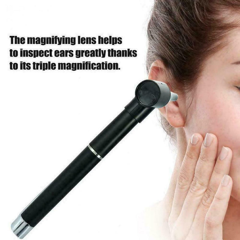 Diagnostic Ear Light Otoscope Magnifying Pen Care Light Ear Throat J6G6