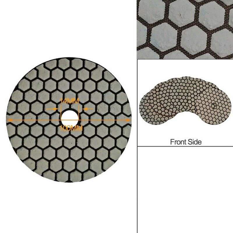 6Pcs 4 Inch /100Mm Grit