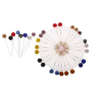 30x Crystal Diamante Hijab Scarf Pin Tailor Sewing Snag-Free Long Pin Safety