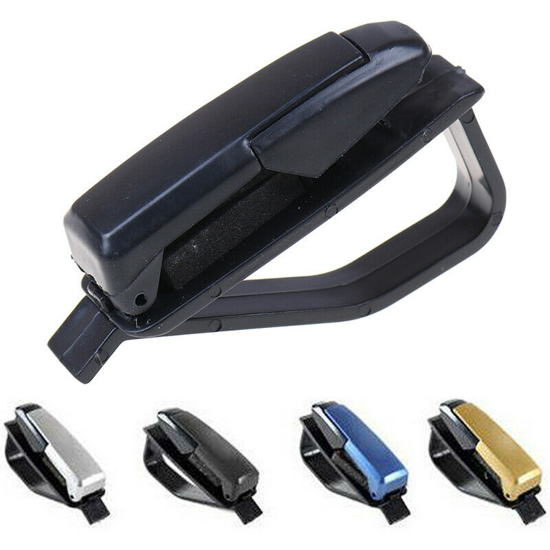 1Pcs Sun Visor Sunglasses Eye Glasses Card Pen Holder Clip for Car Vehicl Cy