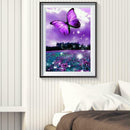 5D DIY Full Drill Diamond Painting Butterfly Embroidery Mosaic Craft Kit