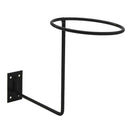 Wall-mounted Metal Helmet Holder Fisherman Cowboy Sun Hat Wig Cap Rack Stand