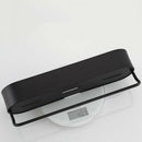 1 pcs Bathroom Shelf Accessory Organizer With Hair Rod 30cm Black Aluminum Alloy