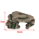 Aquarium Hiding Cave Rock Reptile Climbing Platform Stones for Fish Tank DecoR3C
