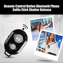 Remote-Control Button Wireless Bluetooth Phone Selfie Stick Shutter Release