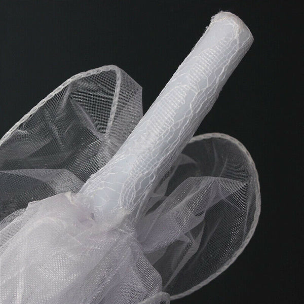Bud silk lace Wedding Shooting Parasol V3G6