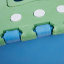 Folding stool Folding seat Folding step 22 x 17 x 18cm Plastic up to 150 Kg