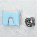 Kitchen Sponge Storage Shelf and Stainless Steel Pot Strainer with Handle