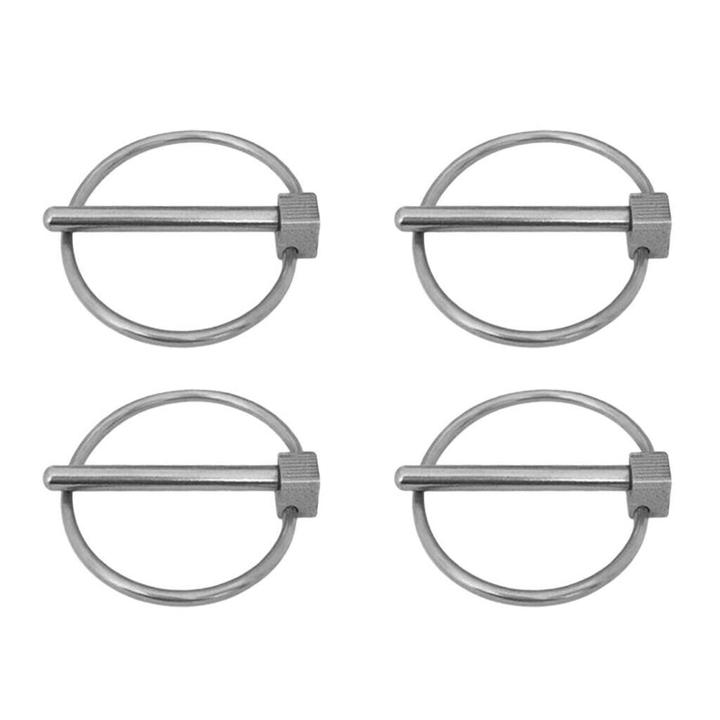 4Pcs 4mmx49mm Heavy Duty Lynch Pin for Farm Tractors Trailers Trucks Mowers