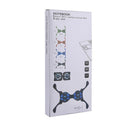 For Notebook PC Portable Folding USB Powered Laptop Cooler Dual Fan Cooling Pad