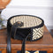 Pattern Hand-Woven Round Rattan Beach Single-Shoulder Cross-Body Bags NaturaB8L9