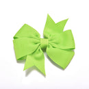 20Pcs Cute Bowknot Hairpin Kids Baby Girls Hair Bow Clips Barrette AccessoriesMO