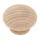 20Pcs 33Mm Round Wooden Cabinet Knob Cabinet Drawer Drawer Door Handle Furn